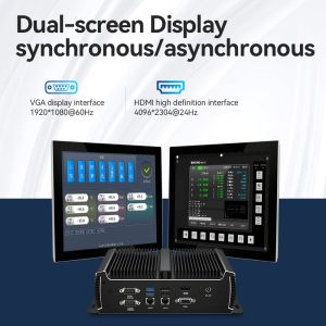 Dual Cores Four Threads Intel Core i5 7200U Mini Computer With Dual DDR4 RAM And