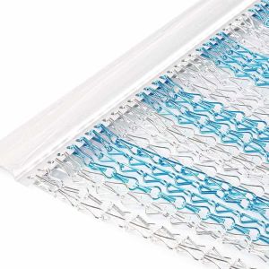 1m-3m Chain Link Wire Mesh Curtains With Plain / Twill / Dutch Weave