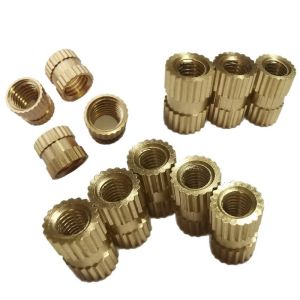 Precision CNC Screws Machining Turning Parts Components Copper Nuts