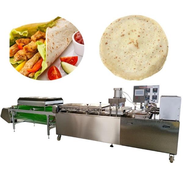 220V 380V 3Phase Industrial Bread Making Machine Automatic Tortilla Maker PLC