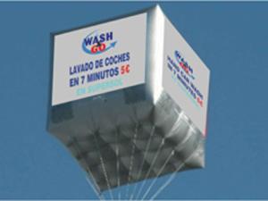 China Outdoor advertising square balloon with pvc material factory