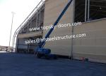 Hoist-up Fabric Doors With Mullions Multiple-door Versions Withstands High Wind