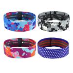 Circle Bodybuilding Resistance Band Colourful Adjustable Latex Booty Band