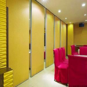 China Movable Sliding Folding Room Dividers for Banquet Hall / Sound Proof Partition Walls factory