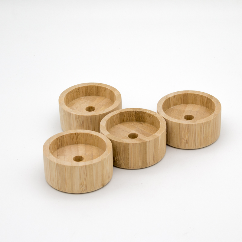 Round Air Tight Bamboo Lids Home Kitchen Bamboo Lids For Mason Jars