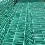 3mm 4mm Welded PVC Coated 3D Wire Mesh Fence Green PVC Coated