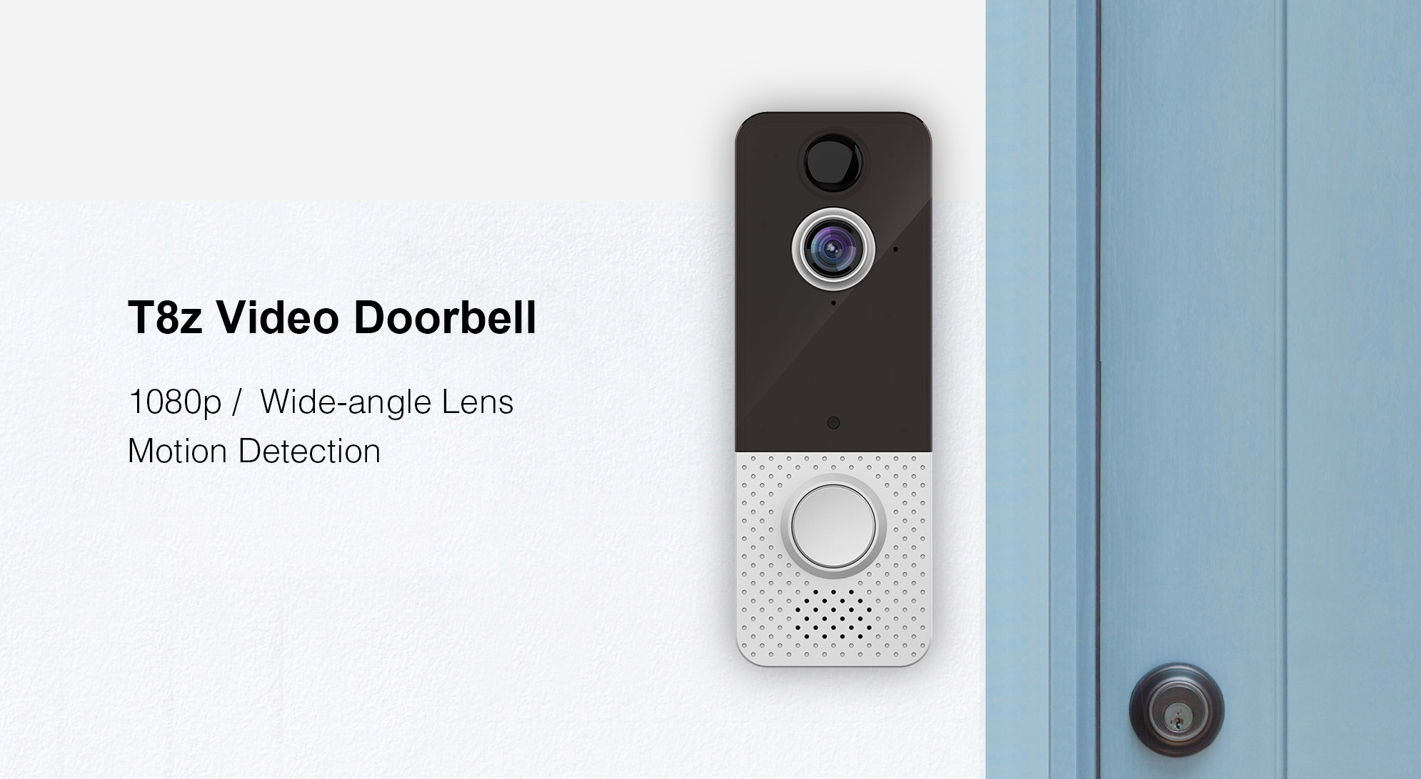 GC2053 CMOS RF 433MHZ Motion Detection Camera Ingenic T31ZL WIFI Doorbell