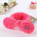 Adjustable Elastic Hair Band Ties Facial Makeup Headbands Facial Cosmetic Bow