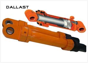 China Parker High Pressure Industrial Hydraulic Cylinder Stroke 1000mm For Engineering factory