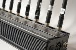 8 Channels Desktop Cellular Cell Phone Signal Jammer WiFi Blocker 3G & 4G Phone