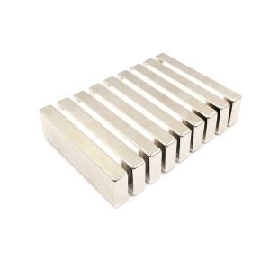 China Nickel Coating Bar Neodymium Magnets 30SH-45SH Custom Bar Magnets on sale