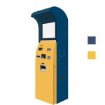 HungHui Btc Atm Machine Touch Screen Payment Kiosk 1 Way 2 Way