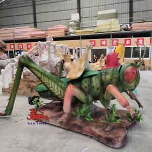 China Customized Outdoor Animatronic Insects Giant Wasp Statue FCC Certificate factory