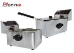 Fast Food Restaurant stainless steel Electric Fryer With One Tank One Basket