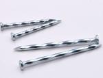 Hardened Grooved Shank Concrete Nails Short White Concrete Steel Nail