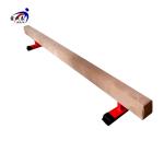 Pink Faux Leather Kids Gymnastics Beam Eco Friendly For Outdoor Exercise Sport