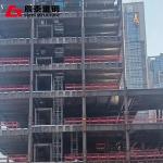 High Strength Steel Structure High-rise Metal Frame Building For Chemical And