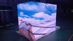 High Brightness 90 Degree Corner Outdoor Advertising LED Display With 10000hours