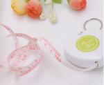 New creative promotion gift product wedding gift tape keychain keyrings