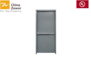 China Green steel Fire Safety Door UL/BS certification can be customized according to customer needs factory