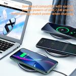 Mirror Desktop Ready Stock Quick Qi Wireless Charger 15W for 12 Series Mobile