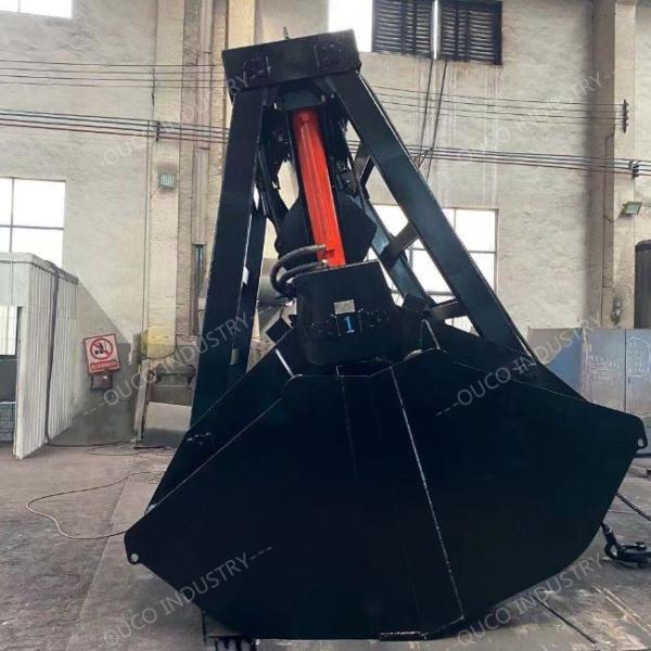 China 12cbm Black Wireless Remote Control Grab CCS Excavator Grab Bucket factory