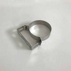 China Silver Wood Burning Stove Flue Kit Adjustable Bracket SUS430 Material Grade factory
