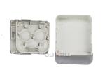 1 2 4 Core Drop Cable Mini Wall Outlet Face Plate FTTH Fiber Optic Access