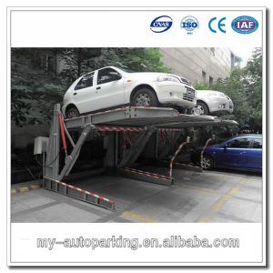 China Double Level Car Parking System Hydraulic Manual Stacker on sale