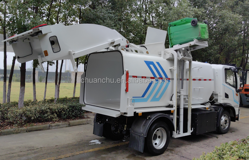 Pure Electric Heavy Duty Truck Revolutionizing Waste Management with Smooth Ride and Effortless Loading/Unloading