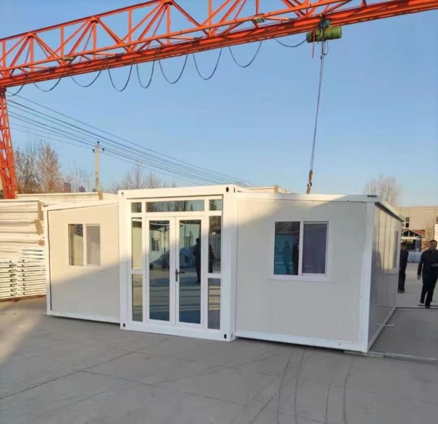 Workshop Wooden Construction Office Modular Home Folding Expandable Container House