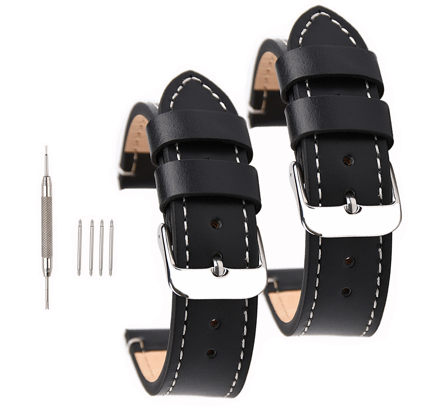 26mm Calf Leather Watch Strap