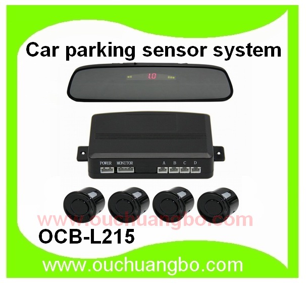 Ouchuangbo Car parking sensor system dmirror LED display Anti-freeze and rain proof OCB-L215