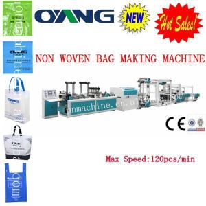 China ECO Recycled PP Non Woven Fabric Carrier / Shopping Bag Making Machine factory