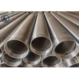 China 8 Slot 40 Johnson Slotted Liner Sand Control Screen on sale