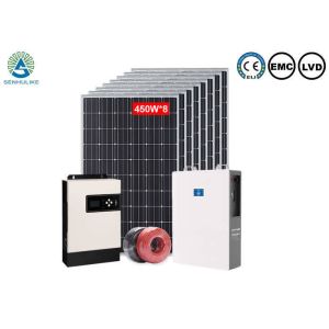 China 5KW Home Use Solar Power System Complete Kit Off Grid Hybrid Solar Power Kits on sale