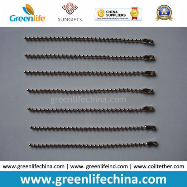 China Stainless Steel Round Small Bead Ball Chain as Good Retainer factory