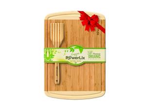 China Bamboo 3 Piece Cutting Board Antimicrobial , Large Wooden Chopping Block factory
