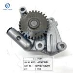 129907-53000 129907 Engine Oil Pump 4TNV98L Diesel Engine Parts For Yanmar