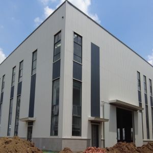 Prefabricated Steel Structure Warehouse Workshop Q355 Customized