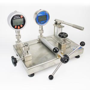 China High Pressure Gauge Calibration Pump Calibrator Table Machine factory