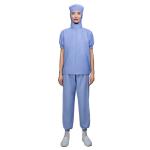 Summer Short Sleeved Work Clothes Wholesalers Food Workwear Waterproof Dustproof