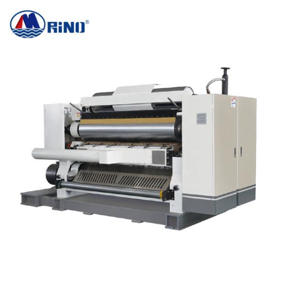 150m/Min Corrugated Board Production Line , Fingerless Single Facer Corrugated