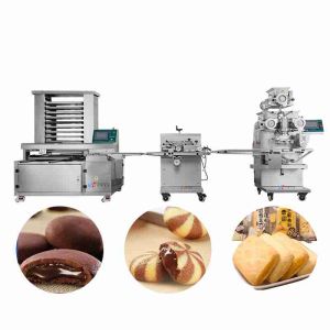100PPM Automatic Cookie Making Machine Dual Color 100 Pcs Per Min