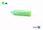 Flexible FC Female To SC Male 9 / 125μm SX Fiber Optic Adapter Polish Type