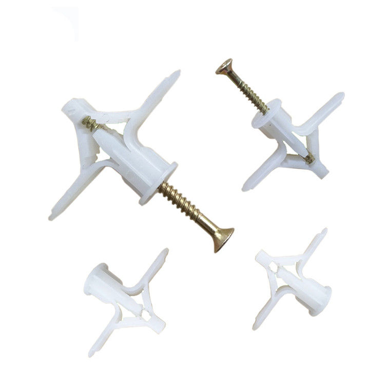 White Hollow Expansion 10*32mm Plastic Sleeve Anchor