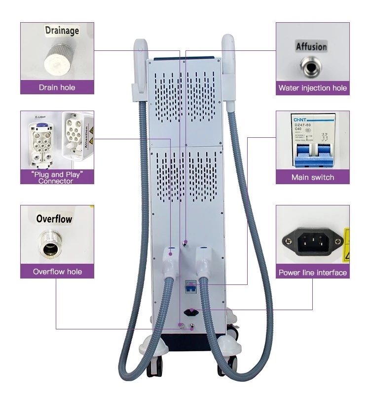 Laser Epilation Permanent OPT Beauty Machine Ipl Facial Intense