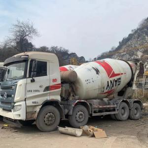 China Used SANY 14 Cbm Concrete Mixer Truck Used Concrete Mixer factory