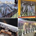 Waterproof UV Resistant Heavy Duty Pvc Transparent Film Vinyl Tarpaulin Cover