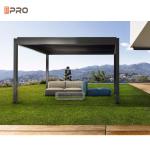 Weather Resistant Modern Aluminum Pergola Adjustable Outdoor Gazebo Kits